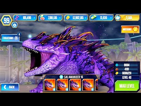 PLAYABLE SALAMANDER 16 BOSS CONFIRMED (JURASSIC WORLD)
