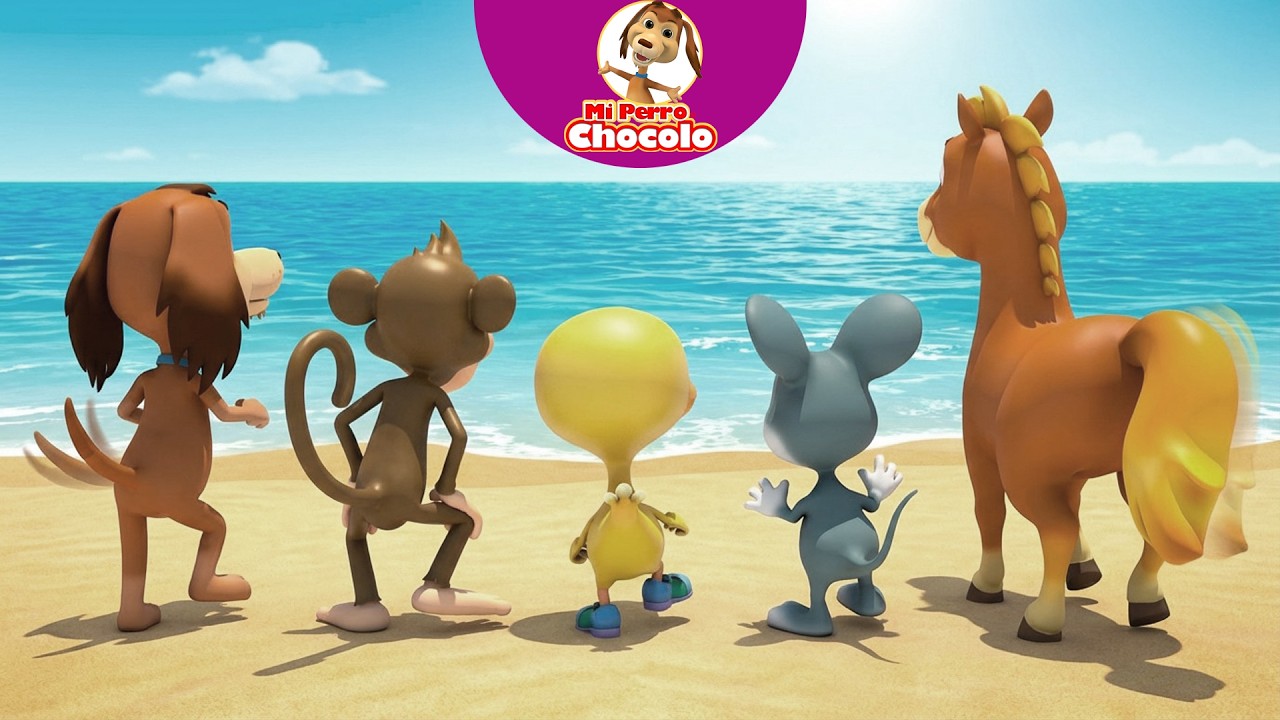 MUEVEN LA COLITA LOS ANIMALES 🐶 MI PERRO CHOCOLO | CANCIONES INFANTILES | MÚSICA PARA JUGAR ♫