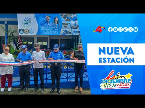 Inauguración: Estación de Bomberos Unidos 234 en San Lorenzo, Boaco 🚒