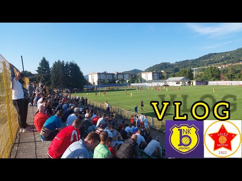 NK Bosna Visoko vs FK Velež Mostar! PRAZNIK FUDBALA U VISOKOM! | VLOG |
