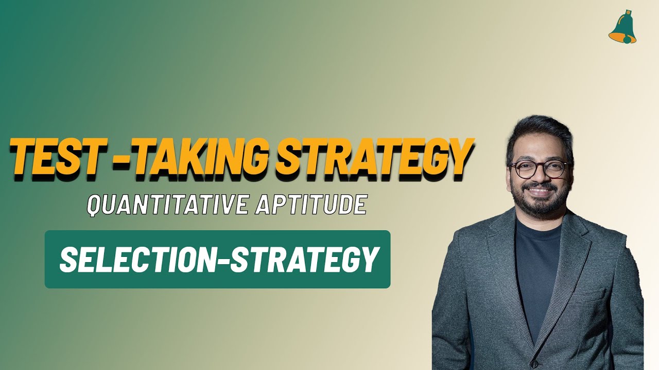Test Taking Strategy — QA Selection Strategy