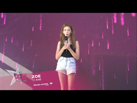 Zoe 11 ans - Swiss Voice Tour 2022, Léman Centre Crissier