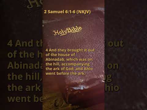 2 Samuel 6:1-6 (NKJV)