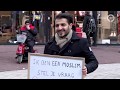 Ludieke actie in Arnhem: 'Ik ben moslim, stel je vraag'