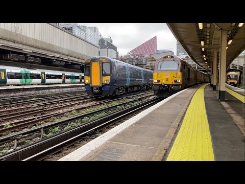 Train spotting at London Victoria