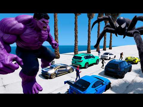 Don't Hit the Spikes! 6 Superheroes vs. The Deadly Black Spider Hunt