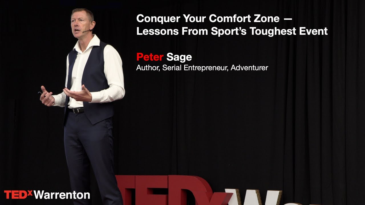 Peter Sage on stage