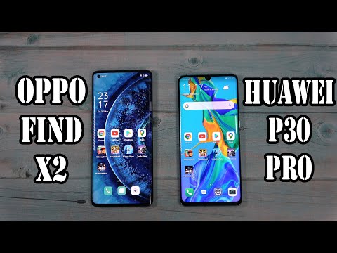 Oppo Find X2 vs Huawei P30 Pro | SpeedTest and Camera comparison