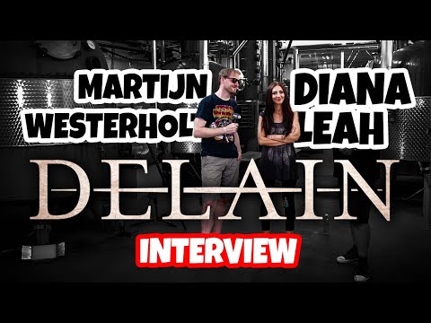 DELAIN | Martijn Westerholt & Diana Leah | interview