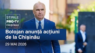 Știrile PRO TV (ORA 20:00) | BOLOJAN ANUNȚĂ ACȚIUNI DE LA CHIȘINĂU | Moldova