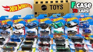 Unboxing Hot Wheels 2019 F Case 72 Car Assortment!