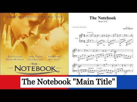 The Notebook - Main Title (piano solo)