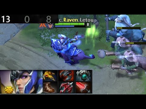 Raven - Luna | Fnatic vs Undying  (game 1) Playoff| The International 2021
