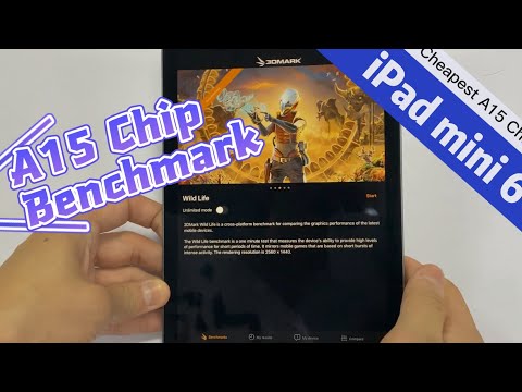 iPad Mini 6 - Apple Newest A15 Chip performance test 3DMark Wildlife