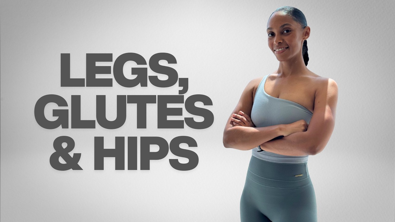 20 minute LEGS, GLUTES & HIP Strength & Mobility Dumbbell Workout | Tone & Shape 🔥