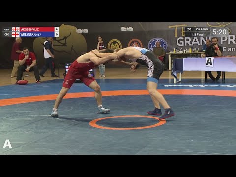 1/8 FS - 70 kg: Z. IAKOBISHVILI (GEO) v. K. KHABALASHVIL (GEO)
