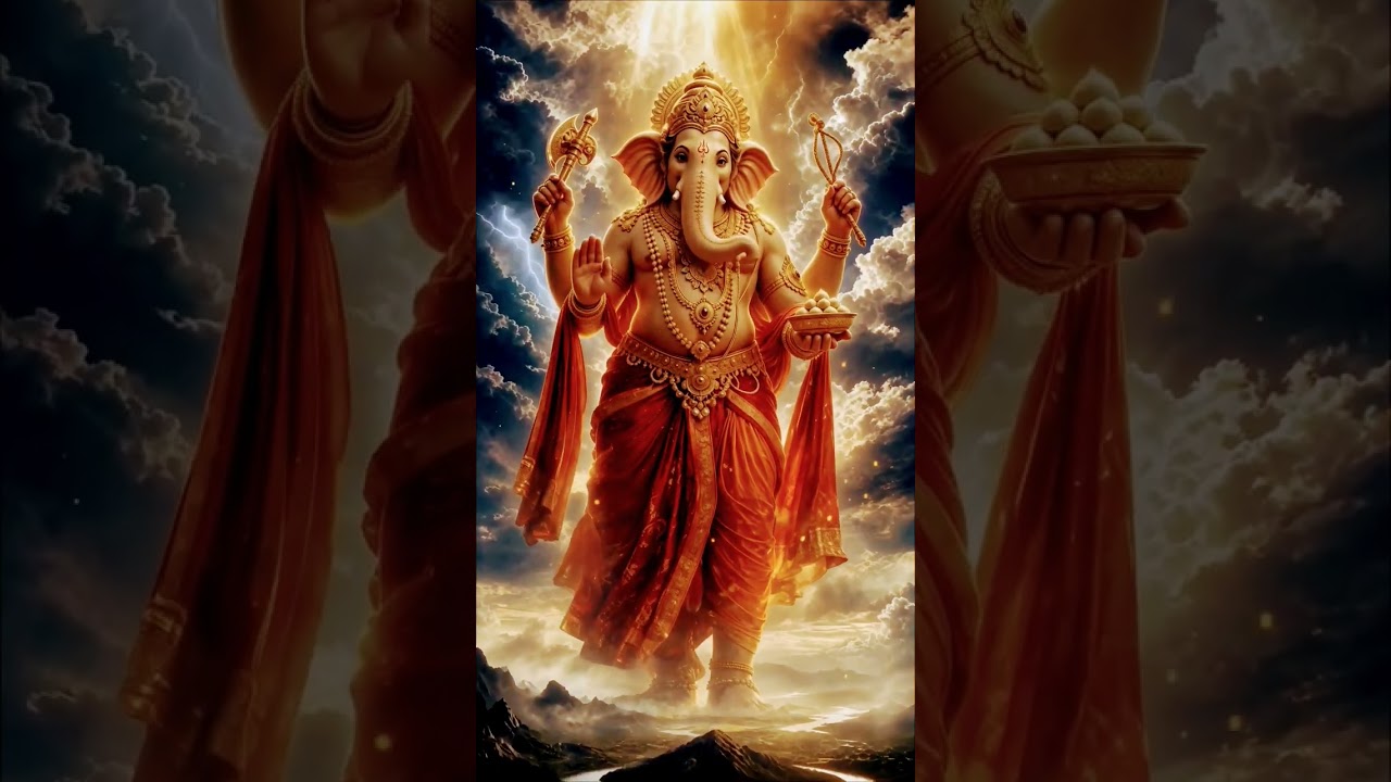 🙏 गणपति बप्पा का ऐसा दिव्य रूप देखकर मन प्रसन्न हो जाएगा ❤️ | Ganesh Ji 🙏 #shorts