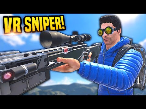 Becoming a SNIPER In VR Battle Royale - Population One VR Gameplay (Back to Back Wins)