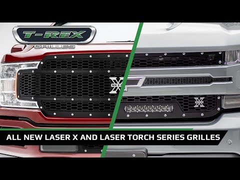 All New Laser X and Laser Torch Grilles from T-Rex Grilles