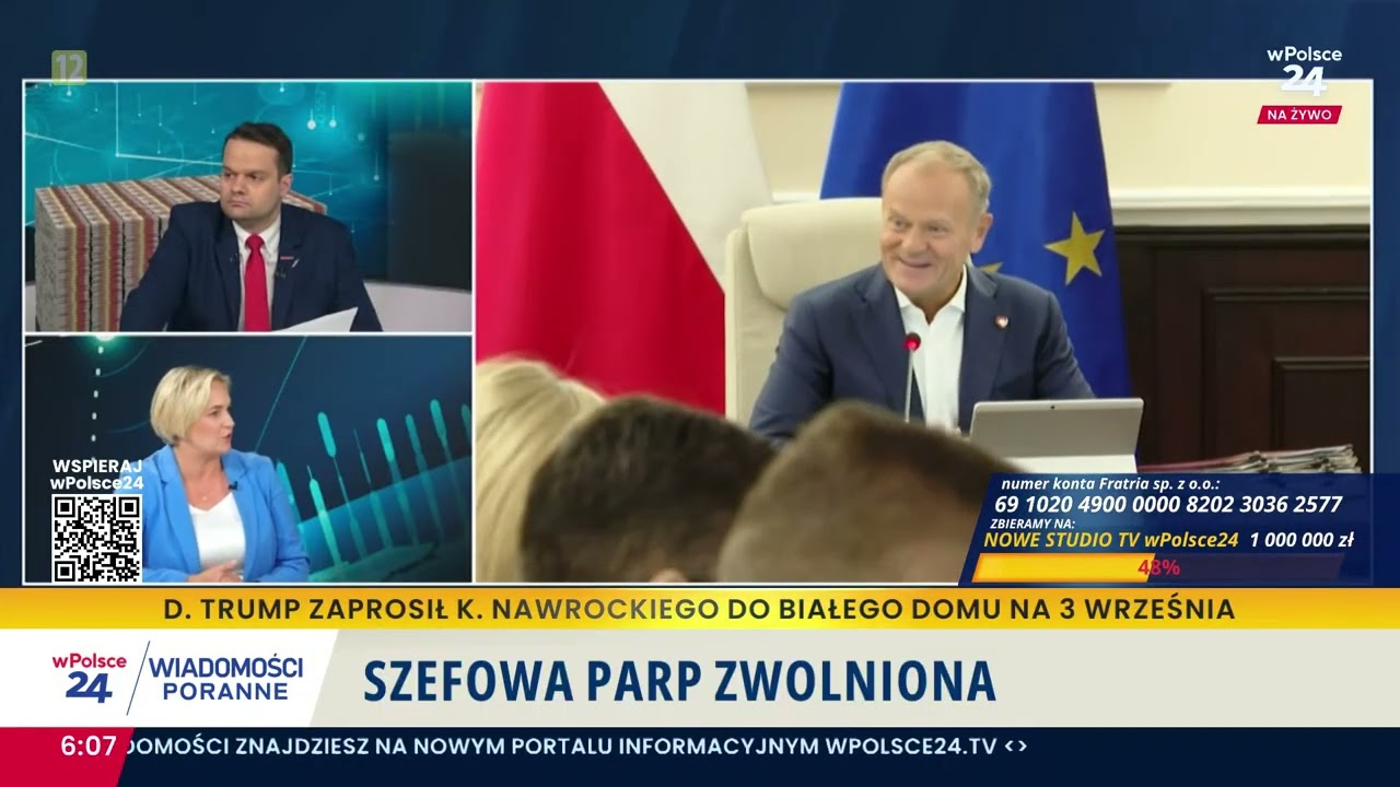 Wiadomości Poranne cz.1. 11.08.2025