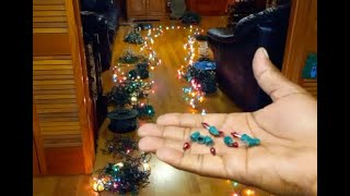 Making Christmas Lights Flash With Flasher Bulbs
