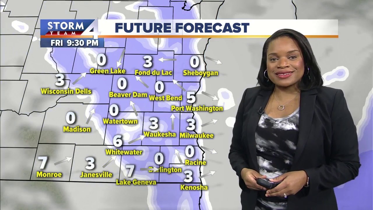 Milwaukee weather Thursday: Mostly cloudy, breezy, and mild