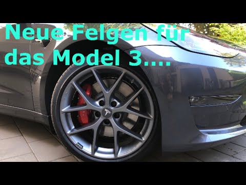 Neue Felgen für dasTesla Model 3 Performance 2021 Facelift - 19“ BBS SR vs. 20“ Überturbine