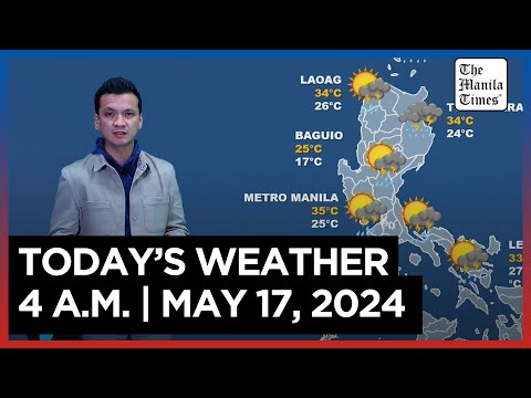 Today's Weather, 4 A.M. May 17, 2024