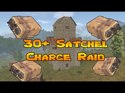 Rust | BIG SATCHEL CHARGE RAID - Vanilla