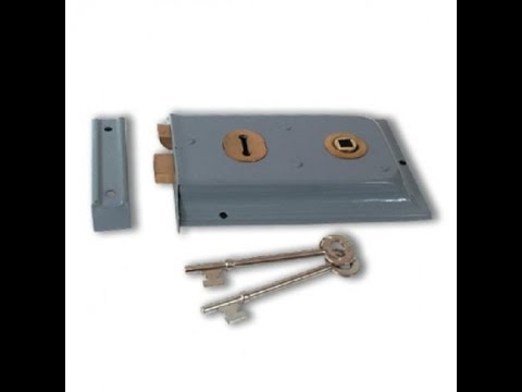 Teardown of a 2 lever lock very easy to pick mortise externa...