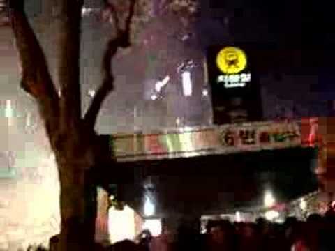 Seoul, Korea on New Years Eve 2006