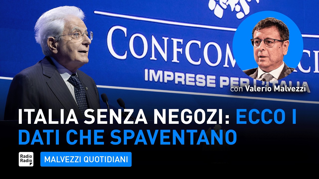Italia, spariti 156.000 negozi: il commercio italiano cambia volto (e non è un caso)