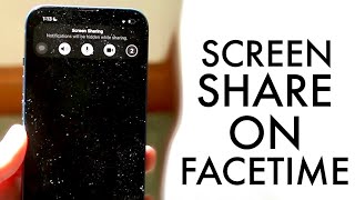 How To Screen Share On FaceTime! (2022)