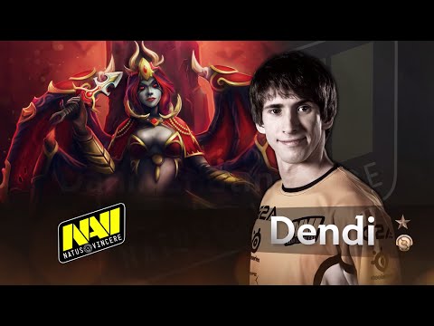 Dendi (Queen of Pain) - Gameplay Dota 2 MMR