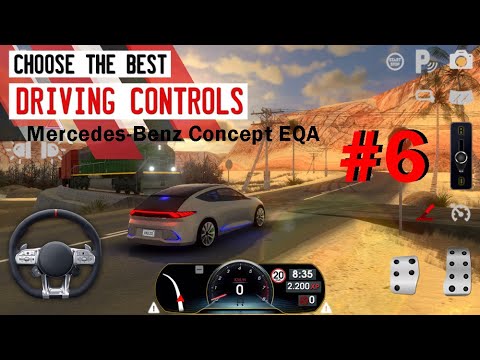 Driving school sim 2020 - Gameplay E#6- Mercedes-Benz Concept EQA Paris-Level 6 | Gameover official