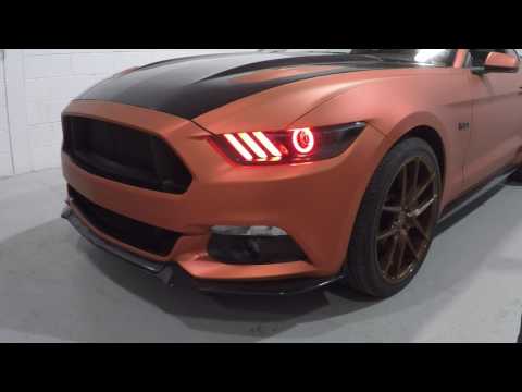 Ford Mustang - Diode Dynamics RGBWA Sequential Boards + Demon Eyes