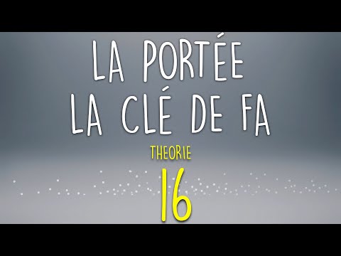 La portée - La clé de Fa - Meludia #16
