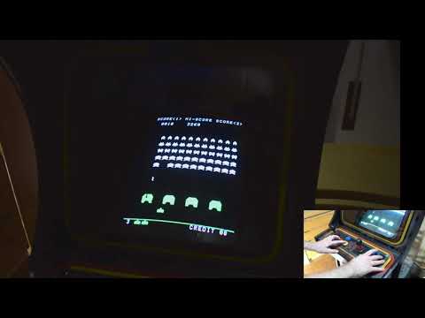 [ARCADE CRT] Space Invaders - Taito / Midway (1978) - Cabinato Montanari