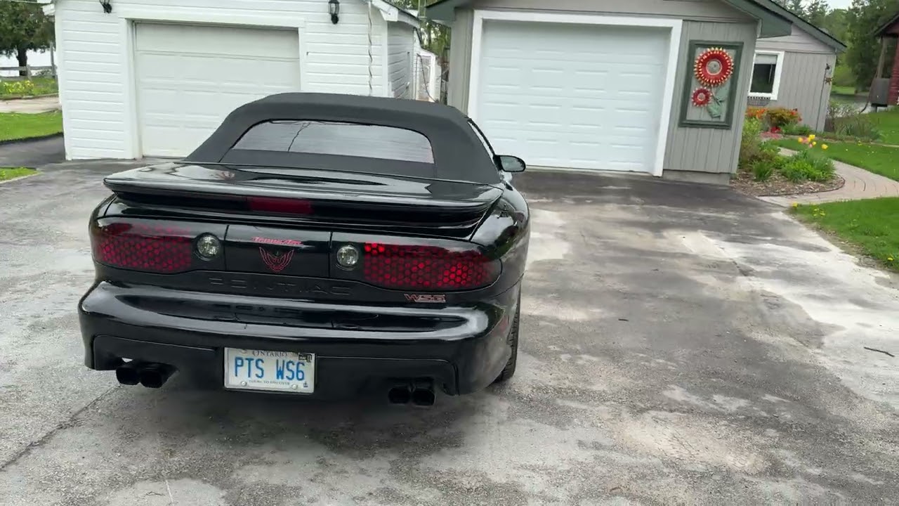20 Years Owned 1999 Pontiac Firebird Trans Am WS6 Convertible 6-Speed Manual