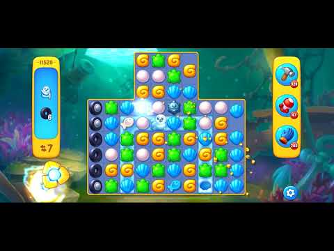 Fishdom level 11528 no boosters フィッシュダム ノーマル