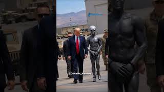 Trump Disorot! Video AI Misterius Jalan dengan Alien Abu-Abu Mendadak Viral