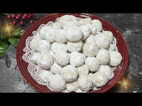 Almond Snowball Cookies | Melt-in-the-Mouth Christmas Treat! 🎅✨