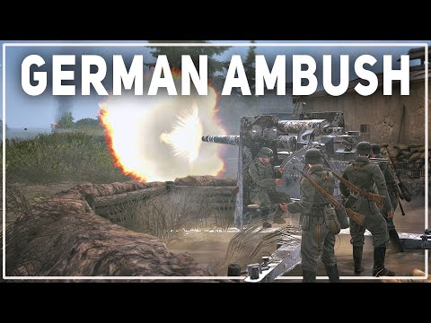 CINEMATIC! MASSIVE SOVIET ASSAULT vs GERMAN PAK-40 and FLAK 88