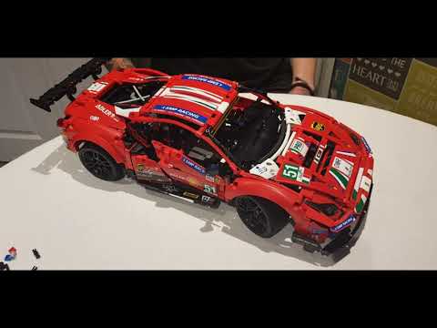 Ferrari 488 Lego Technic Ferrari 488 GTE AF Set 42125 Speed Build