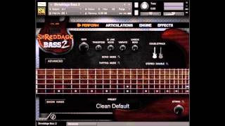 Video thumbnail for "Bullfrog" using Shreddage Bass 2 as rhythm guitars?! by DarkFlameSquirrel