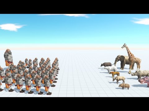 50X WOLVERILLA VS EVERY UNIT | Animal Revolt Battle Simulator