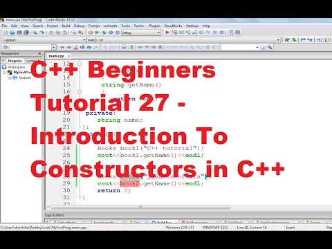 C Tutorial for Beginners 1 Installing CodeBlocks and Getting Started For Absolute Beginners