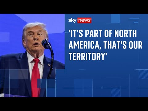 Trump doesn't back down on Greenland at Davos