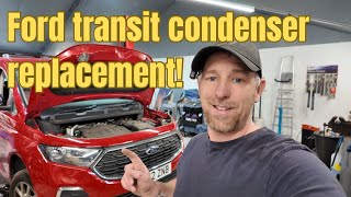 Ford Transit Connect A/C Condenser Replacement Made EASY!