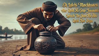 Download lagu 'A greedy fish captured the Jinn, greed even captured the Jinn' Moral story mp3